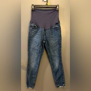 Maternity - Old Navy Rockstar Super Skinny Jeans w/Full Panel - Size 6 Short